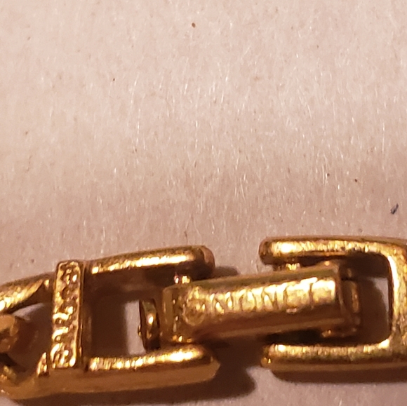 Vintage Monet Goldtone Curb Chain 34 Inches Long - Picture 3 of 6